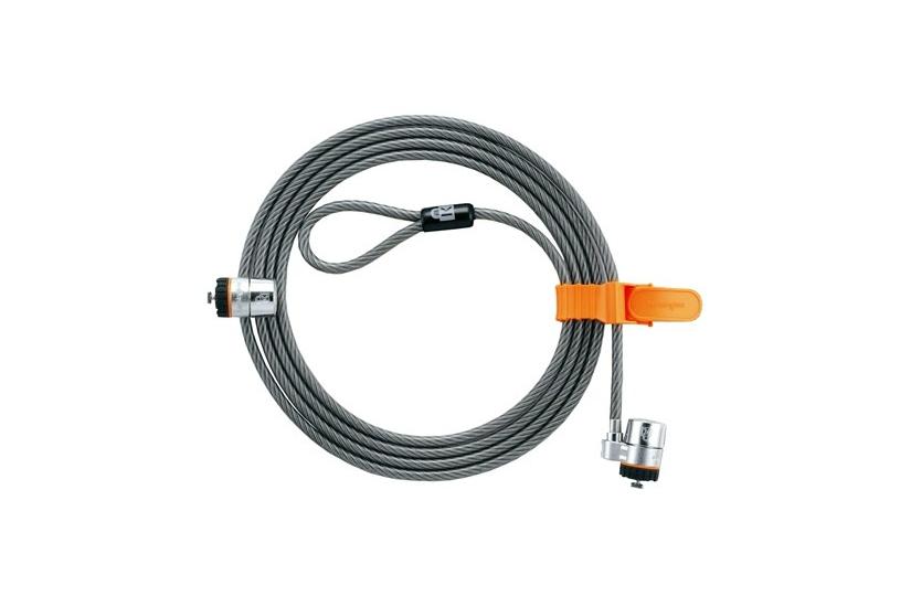 Rosa Kensington Mic Ver Twin Kabel Med Låsemekanisme Til Bærbar Computer - Dell Laptop  - 5028252348966