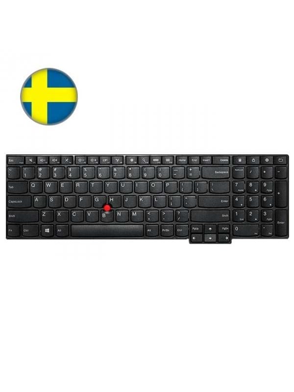 Sort Lenovo Thinkpad Keyboard L540 T540p W540 Swe Gaming Tastatur Svensk - Lenovo Gaming