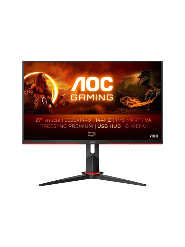 Ampquot Aoc Q27g2u 2560x1440 Qhd 144hz - Aoc Gaming  - 4038986187121