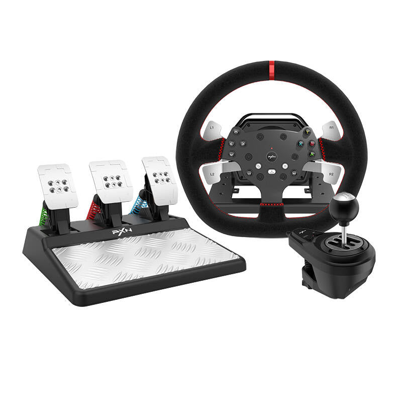 Gaming Wheel Pxn V10 Ps3 Ps4 Xbox One Switch - Pxn Gaming  - 6948052901613