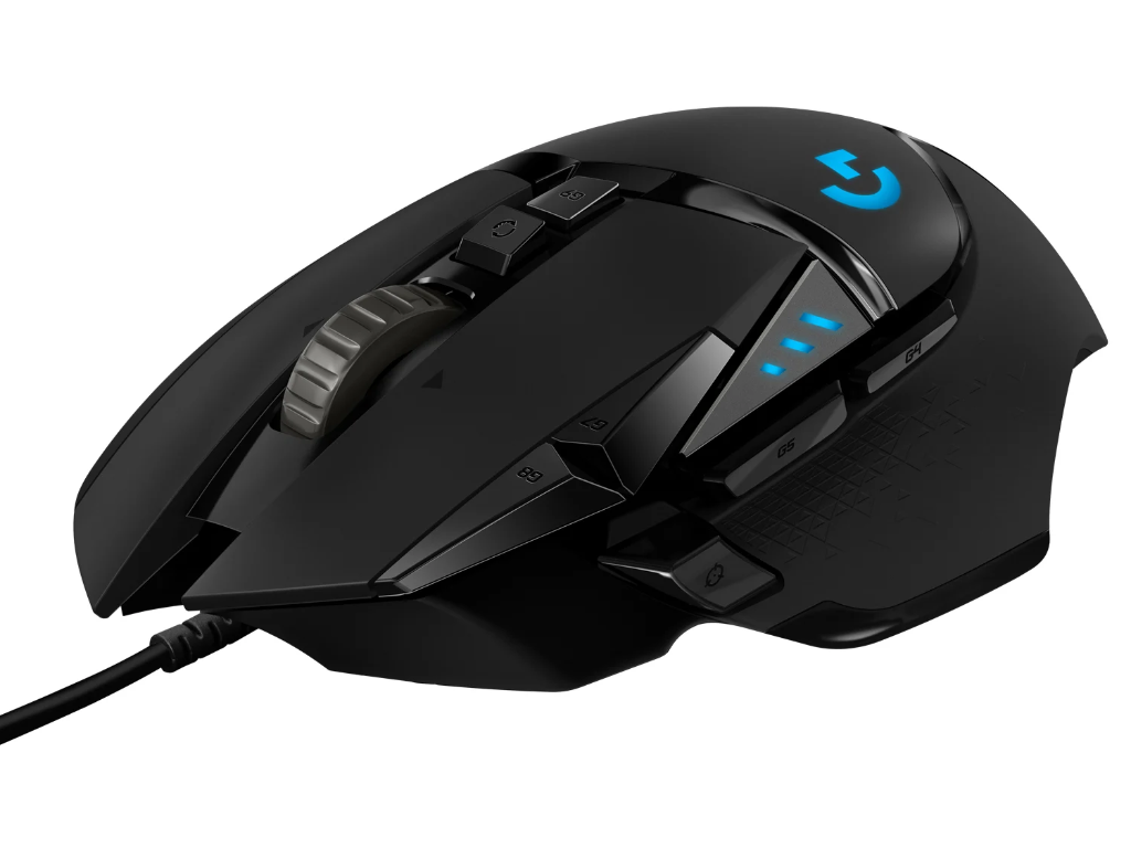 Sort Logitech G502 Hero Gaming Mus - Logitech Gaming  - 5099206080270