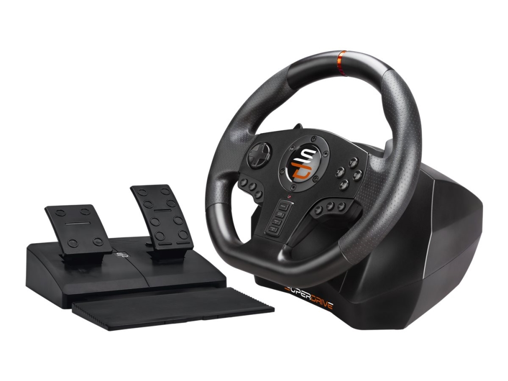 Superdrive Drive Pro Sport Sv710 Rat Pedalsæt Kablet For - Subsonic Gaming  - 3701221702588