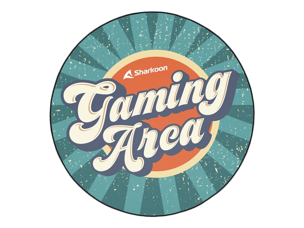 Grøn Sharkoon Skiller Sfm11 Gaming Area Stolemåtte For Gaming Rund 120 Gul - Sharkoon Gaming  - 4044951034338