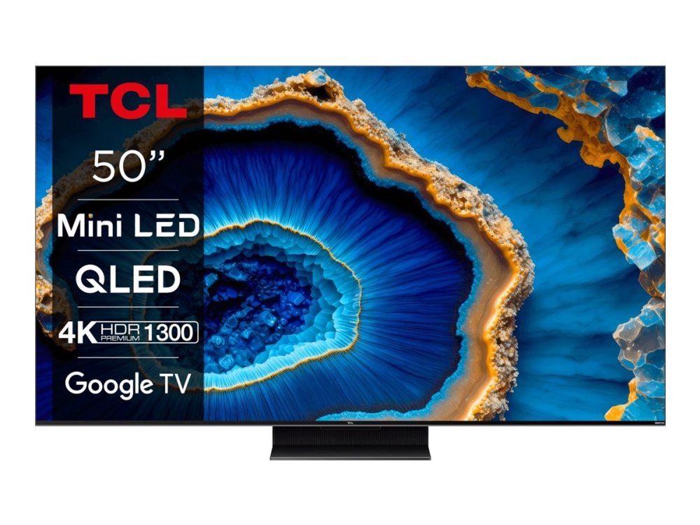 Tcl 50c805 Diagonal Klasse C80 Series Led Bagbelyst Lcd Qled Smart Google Uhd 2160p 3840 2160 Hdr Quantum Dot Mini - Tcl Smarttv  - 5901292521486