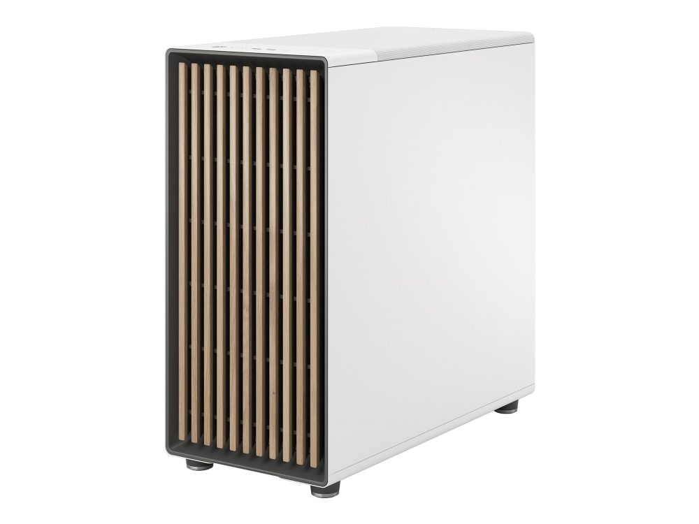 Hvid Fractal Design North Gaming Udvidet Atx Ingen Strømforsyning Atx Kalk Usb Audio Mic - Fractal Design Gaming  - 7340172706557