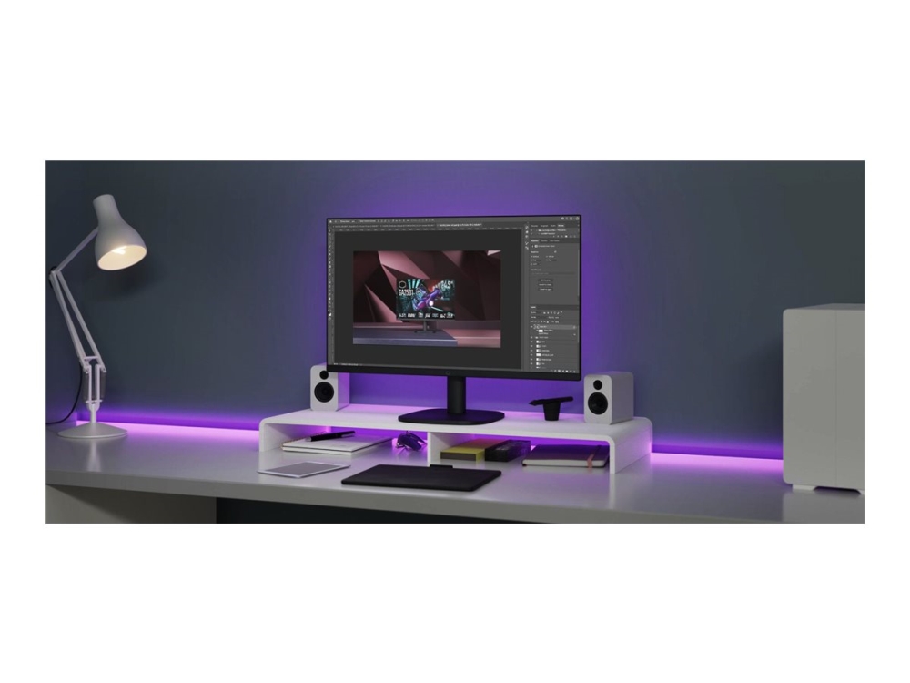 Cooler Master Ga2501 Led Skærm Gaming 1920 1080 Full 1080p 100 Ips 250 M 1300: Hdmi Vga Højtalere - Cooler Master Gaming  - 4719512146064