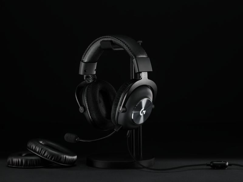 Sort Logitech Pro Gaming Headset Inkl Stand - Logitech Gaming  - 5099206094833