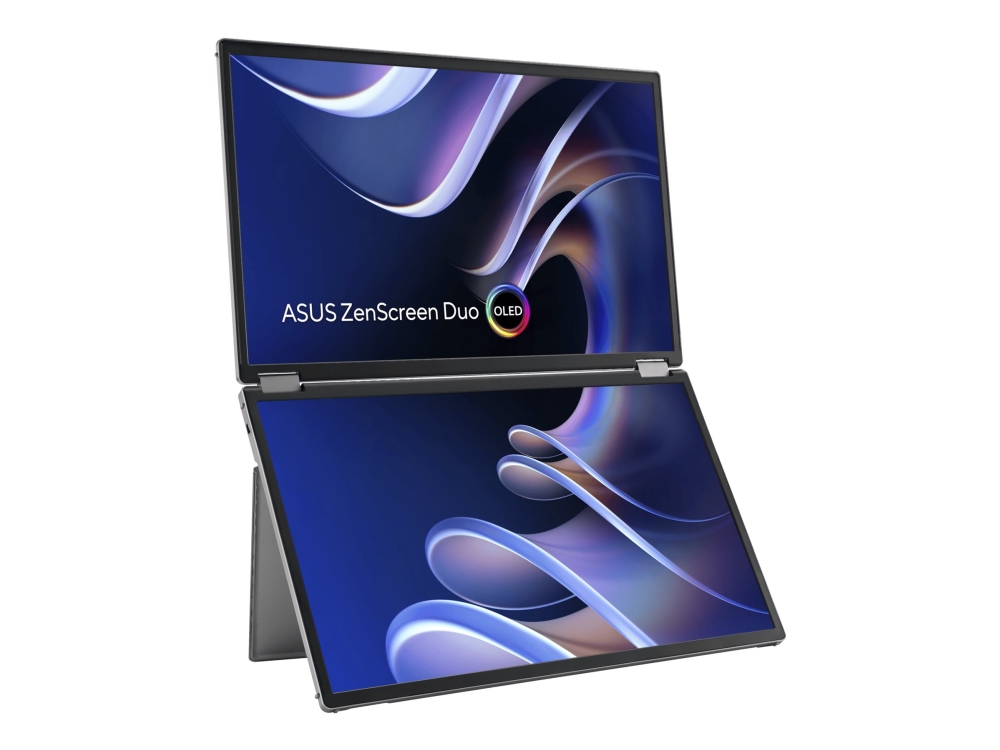 Asus Zenscreen Duo Oled Mq149cd Dual Oled Skærm Bærbar Berøringsskærm 1920 1200 Full 1080p 500 M 100000: Disp - Asus Laptop  - 4711387721551