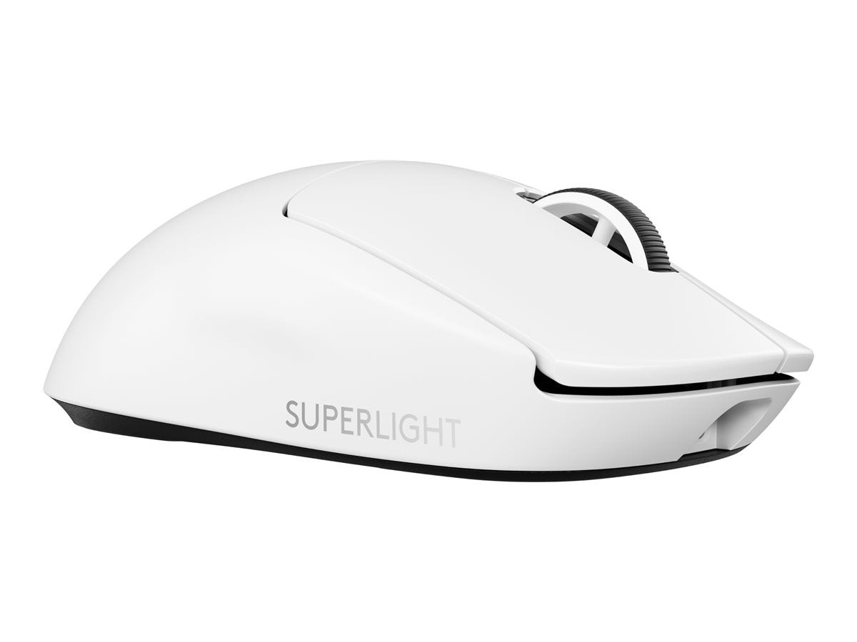 Hvid Logitech Pro Superlight Optisk Trådløs - Logitech Gaming  - 5099206104549