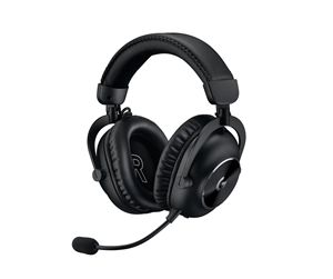 Sort Logitech Pro Lightspeed Trådløs Gaming Headset Black - Logitech Gaming  - 5099206109056