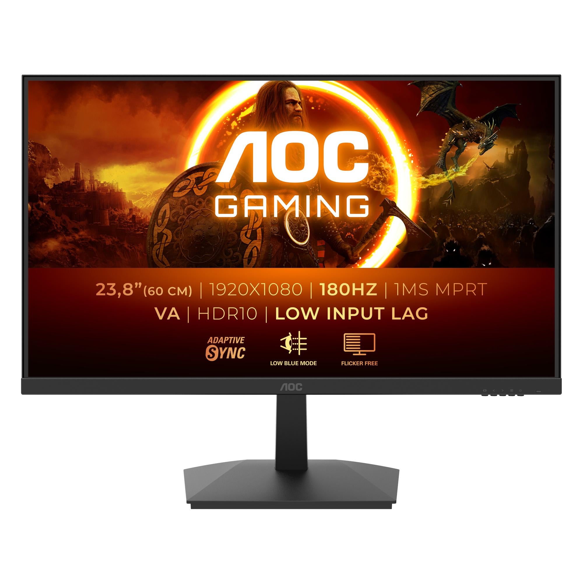 Aoc Gaming 24g15n2 Fhd Skærm 180hz - Aoc Gaming  - 4038986142281