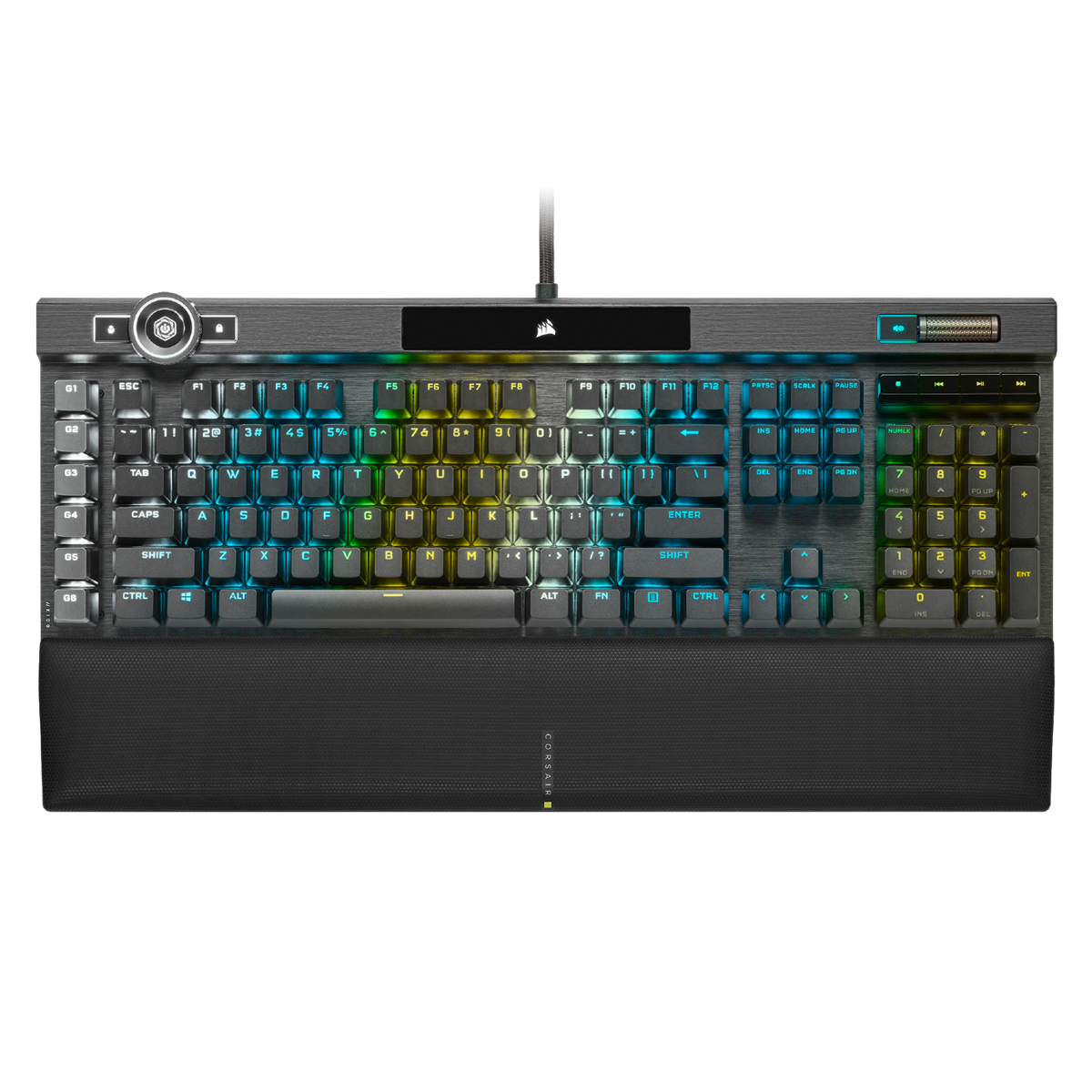 Corsair Gaming K100 Rgb Optical Mechanical Keyboard - Corsair Gaming
