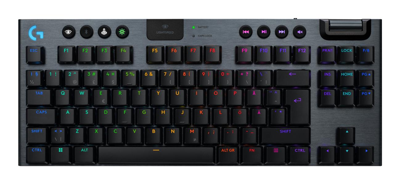 Logitech G915 Lightspeed Tkl Low Profile Wireless Gaming Keyboard - Logitech Gaming  - 5099206121676
