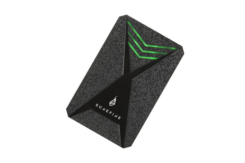 Sort Surefire Gaming Ekstern Harddisk Grå - Surefire Gaming  - 0023942536819