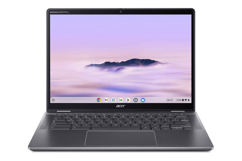 Acer Chromebook Plus Spin 514 Cpe594 Tco Bærbar Intel Core Gen 1334u Ghz Lpddr5x 256 Ssd Pcie Triple Level Cell Tlc Nvm Express Nvme Apacer Ips - Acer Laptop  - 4711474228383