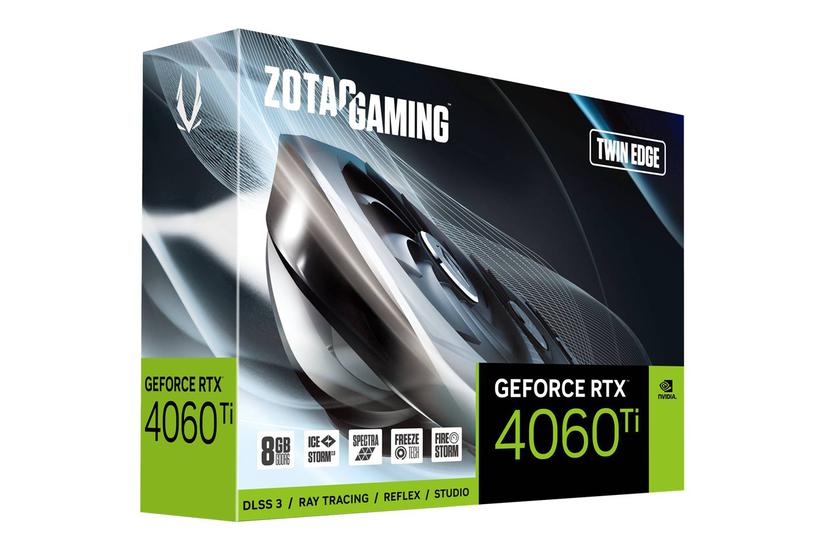 Zotac Gaming Geforce Rtx 4060ti Twin Edge Grafikkort 8gb Gddr6 Nvidia Rtx 4060 Pci Express - Zotac Gaming  - 4895173626951