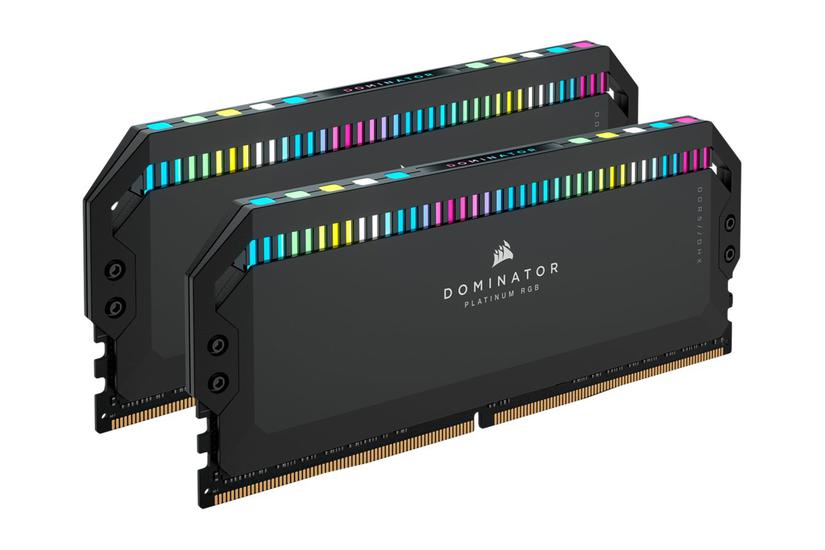 Corsair Dominator Platinum Rgb 64gb: 2x32gb Ddr5 Ram 6000mhz Cl30 - Corsair Gaming  - 0840006672463