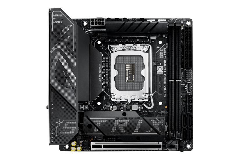 Asus Rog Strix B860 Gaming Wifi Bundkort Mini Itx Lga1851 Sokkel B860 - Asus Gaming  - 4711387815991