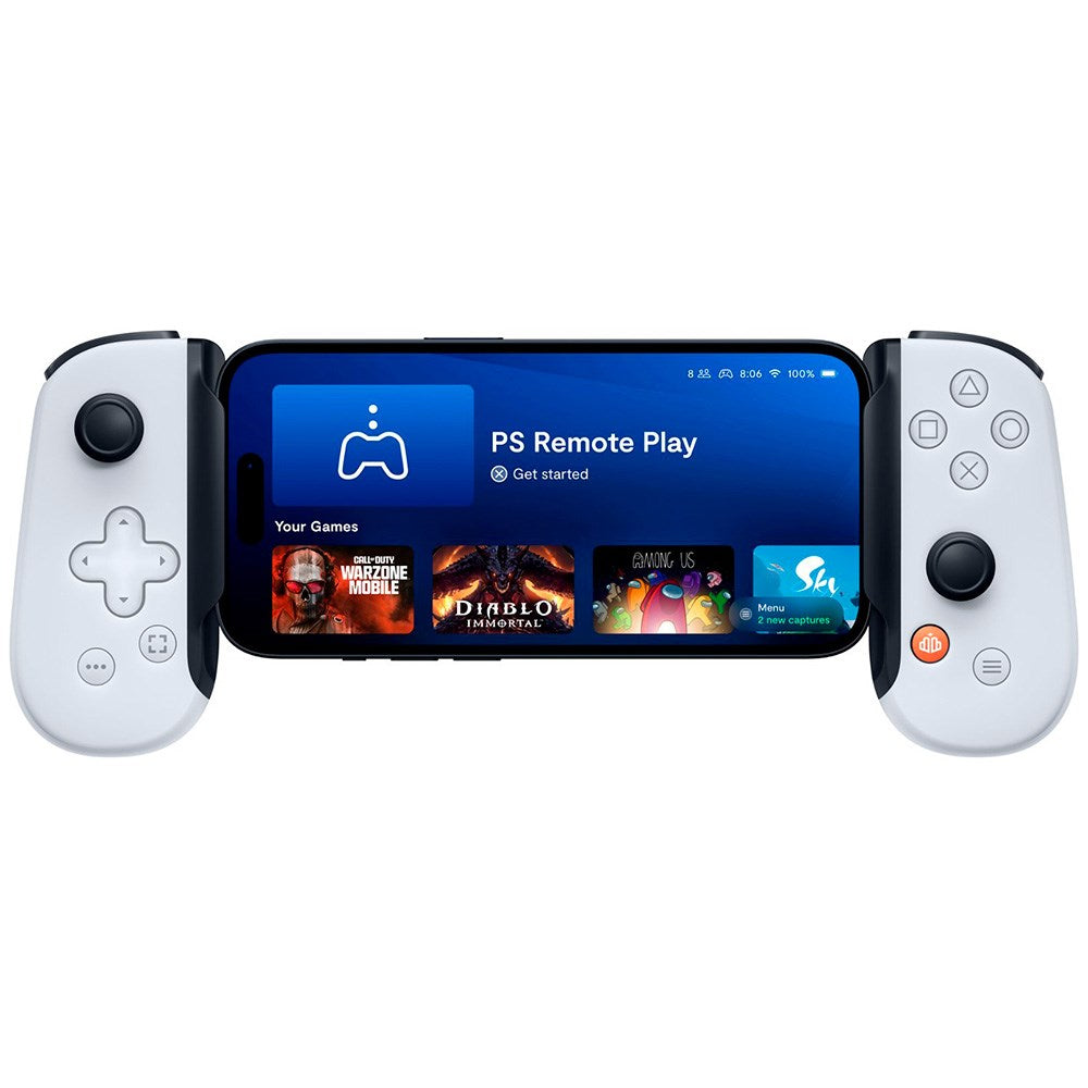 Hvid Backbone One Mobil Usb Gaming Controller Playstation Edition - Backbone Gaming