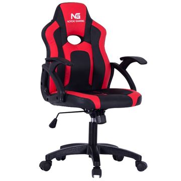 Nordic Gaming Little Warrior Gamer Stol Til Børn Rød - Nordic Gaming Gaming  - 5710598023149