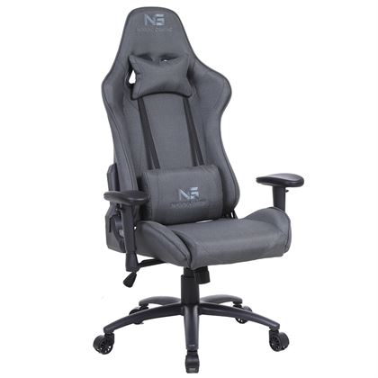Nordic Gaming Racer Gamer Stol Fabric Dark Grey - Nordic Gaming Gaming  - 5711802756952