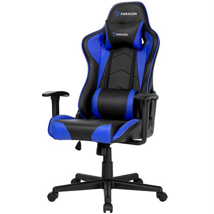 Paracon Brawler Gamer Stol Blå - Paracon Gaming  - 5713546050686