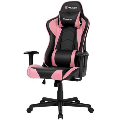 Pink Paracon Brawler Gamer Stol - Paracon Gaming  - 5713546050761