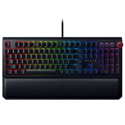 Sort Razer Blackwidow Elite Orange Switch Nordisk - Razer Gaming  - 8886419345046