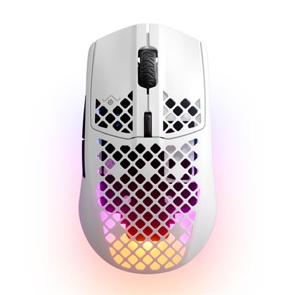 Steelseries Aerox Trådløs Gaming Mus Snow - Steelseries Gaming  - 5707119043298