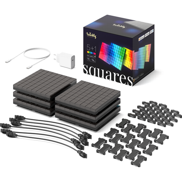 Twinkly Squares Gaming Panel Start Sæt - Twinkly Gaming  - 8056326679071