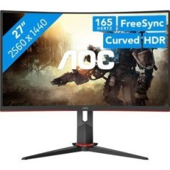 Aoc Gaming Cq27g2s 2560 1440 Hdmi Displayport 165hz - Aoc Gaming  - 4038986181280