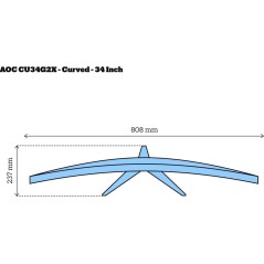 Aoc Gaming Cu34g2x 3440 1440 Ultrawide Hdmi Displayport 144hz - Aoc Gaming  - 4038986117005