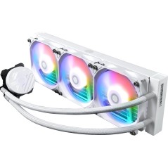 Hvid Cooler Master Masterliquid 360l Core Argb Processors Flydende Kølesystem Pack 120 - Cooler Master Gaming  - 4719512137710