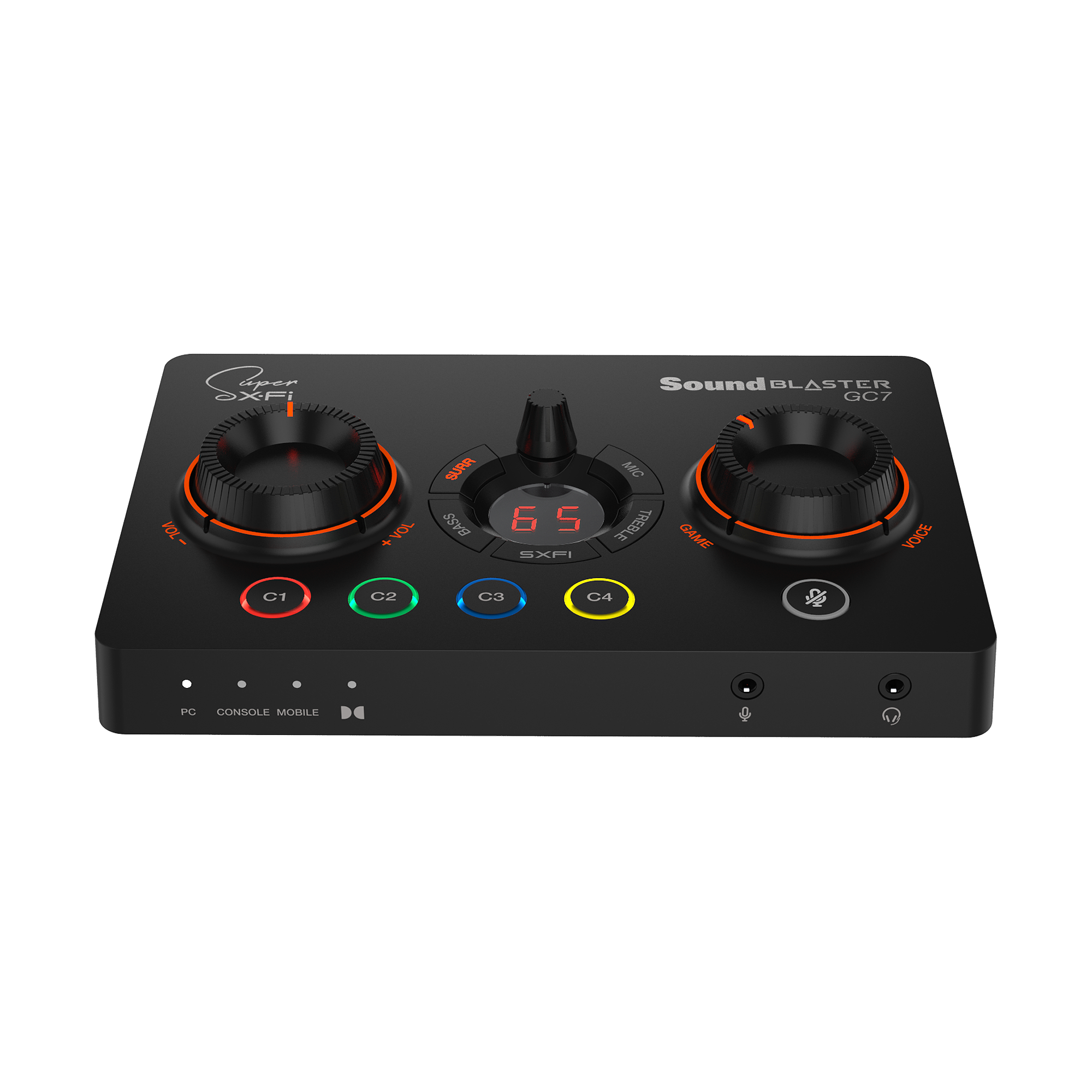 Creative Sound Blaster Gc7 Next Gen Gaming Usb Soundcard - Creative Gaming  - 5390660194450