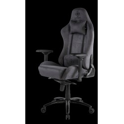 Deltaco Alcantara Gaming Chair Dark Grey Stol - Deltaco Gaming  - 7333048053930