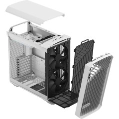 Hvid Fractal Design Torrent Compact Tårn Udvidet Atx Ingen Strømforsyning - Fractal Design Gaming  - 7340172705253