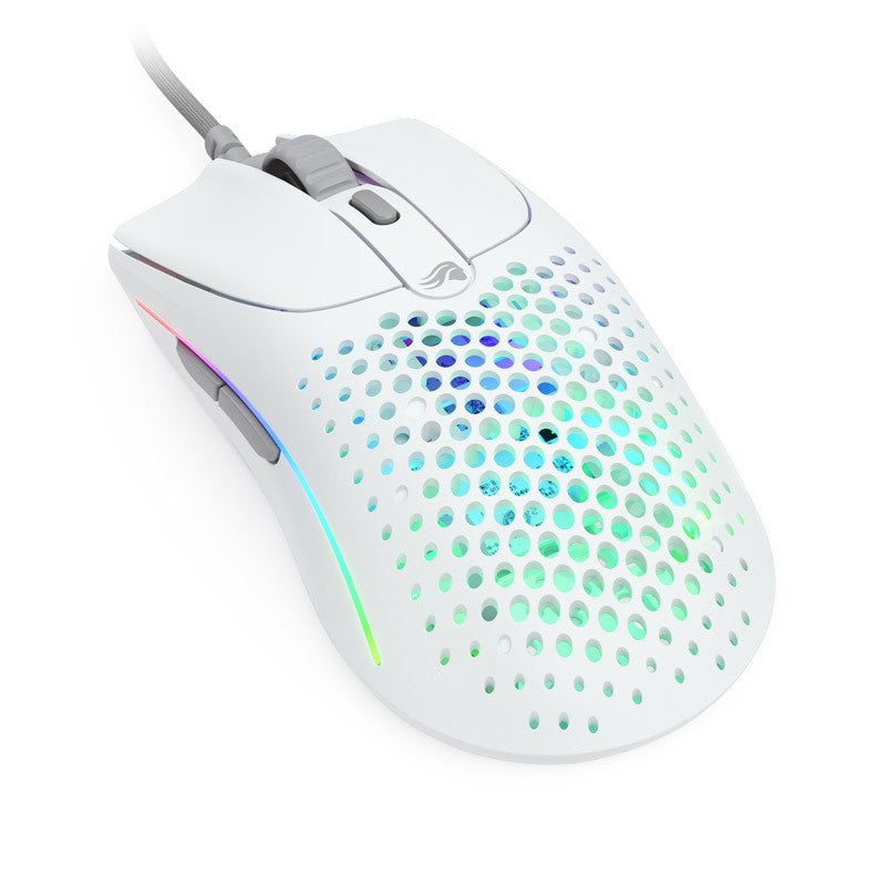 Hvid Glorious Model Wired Matte White - Glorious Gaming