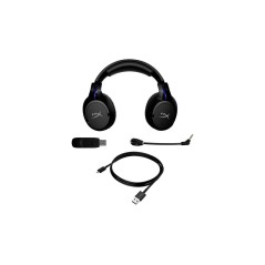 Sort Hyperx Cloud Flight Gaming Trådløs Headset Blå - Hewlett-packard Gaming  - 0196188047309