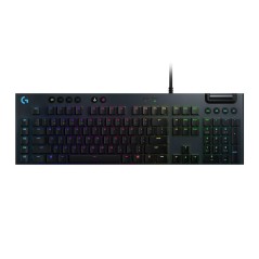 Logitech G815 Lightsync Rgb Mechanical Gaming Tactile Tastatur Mekanisk Rgb Millioner Farver Kabling Nordisk - Logitech Gaming  - 5099206080782