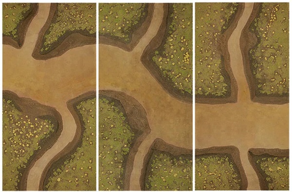 Game Mat Set: Flames War: Mekong River Galeforce Mats 60cm 120cm Fw903a - Gaming  - 9420020227255