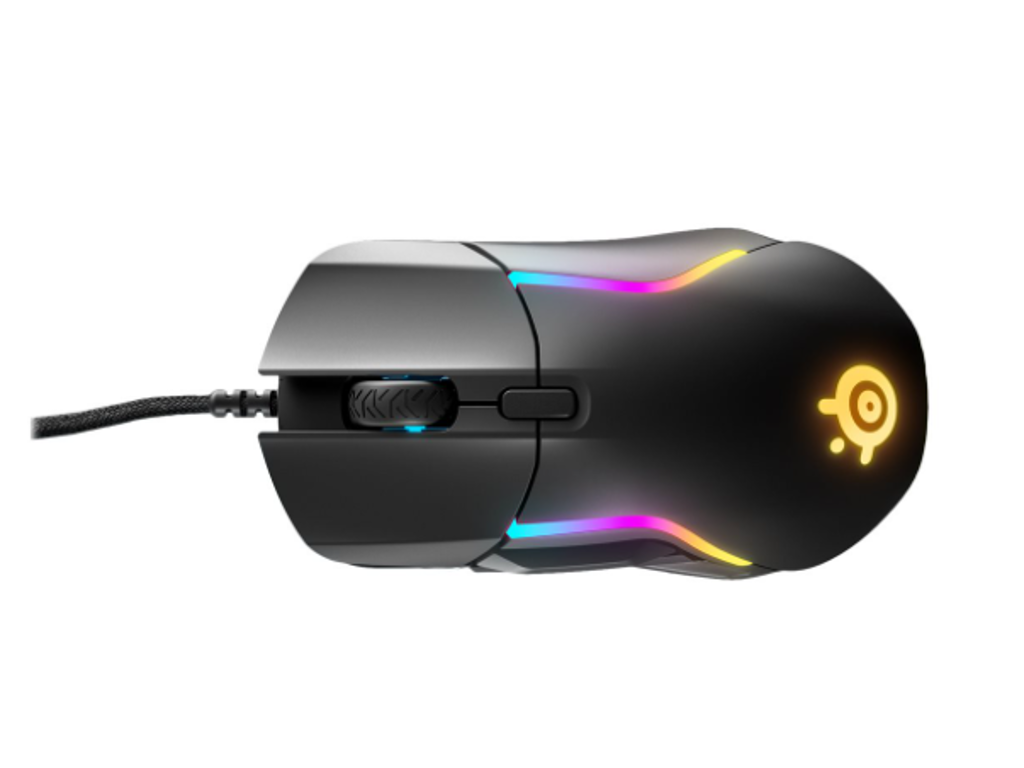 Sort Steelseries Rival Gaming Mus - Gaming