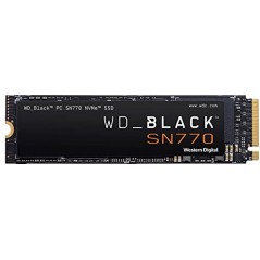 Sort Wdblack Sn770 Solid State Drev Wds100t3x0e 1tb Pci Express Nvme - Sandisk Gaming  - 0718037887333