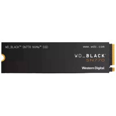 Sort Wdblack Sn770 Ssd Wds200t3x0e 2tb Pci Express Nvme - Western Digital Gaming  - 0718037887357
