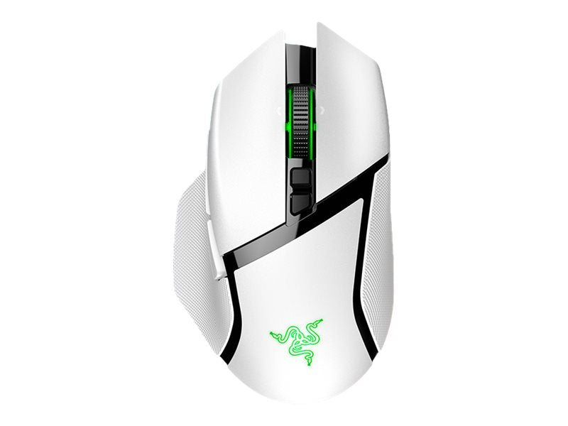 Hvid Razer Basilisk Pro Optisk Trådløs Kabling - Razer Gaming  - 8886419333937