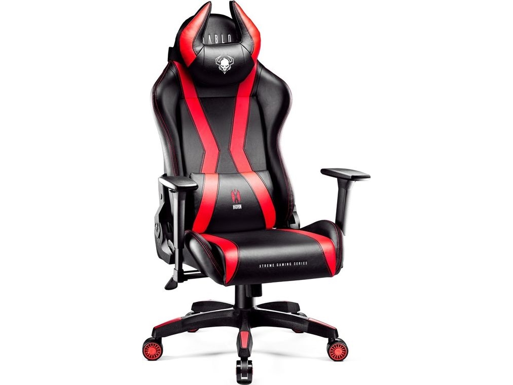 Diablo Horn Normal Størrelse Rød - Diablo Chairs Gaming  - 5902560337006