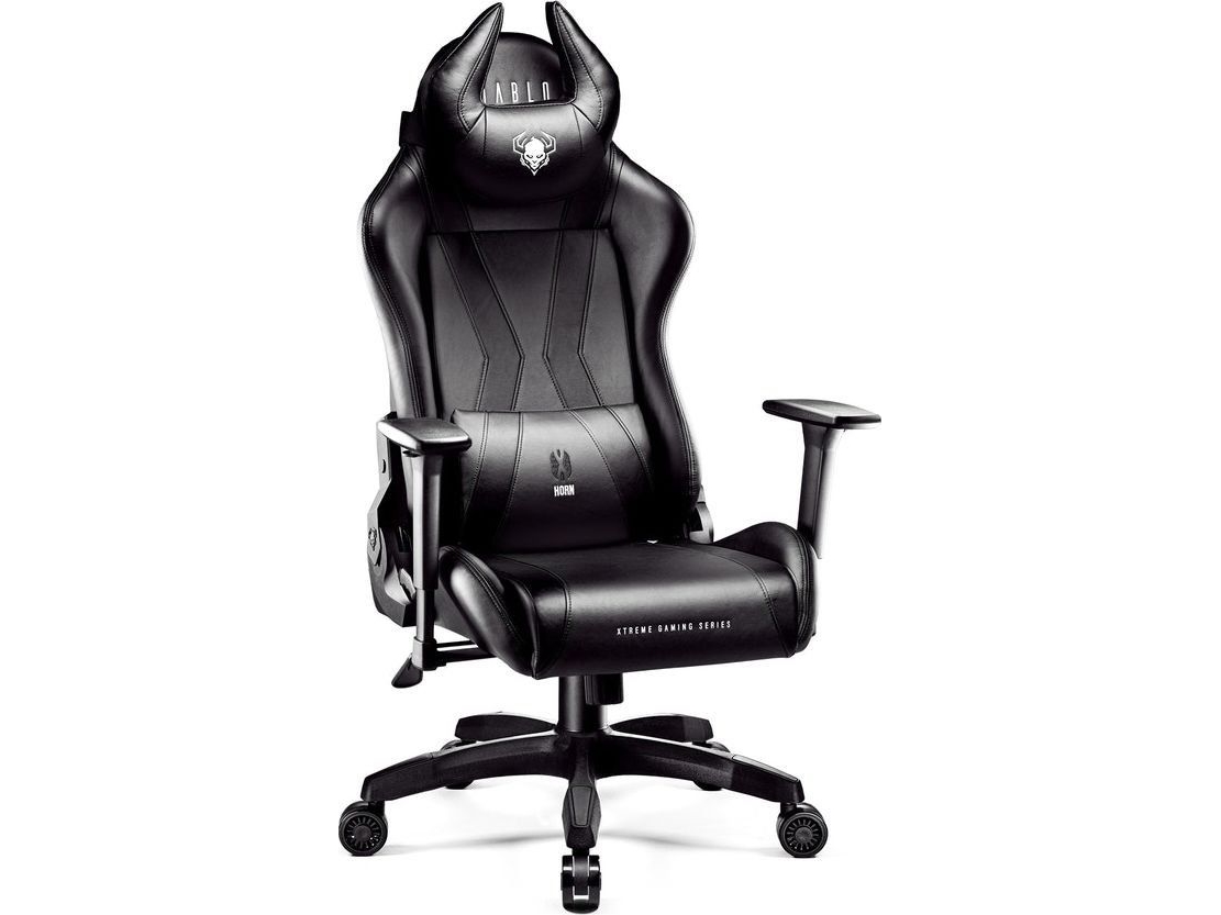 Diablo Horn Normal Størrelse Czarny - Diablo Chairs Gaming  - 5902560336993