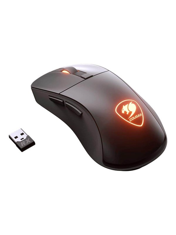 Sort Cougar Surpassion Gaming Mus Optisk Knapper Med Rgb Lys - Cougar Gaming  - 4715302442248