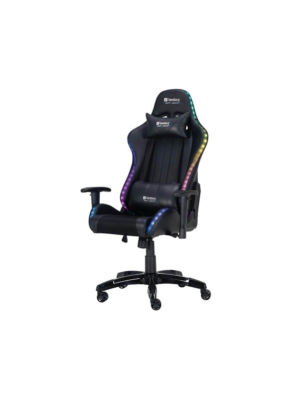 Sandberg Commander Gaming Chair Rgb Kontor Stol Læder Til 150 - Sandberg Gaming  - 5705730640940