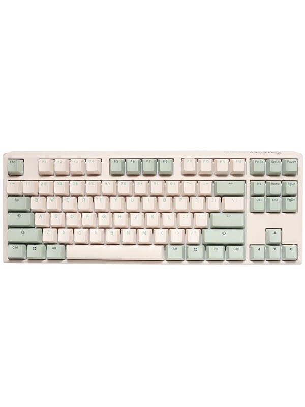 Hvid Ducky One Matcha Tkl Silver Gaming Tastatur Uden Numpad Nordisk - Ducky Gaming  - 4710578303200