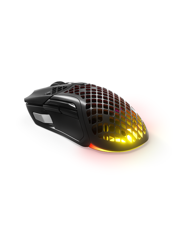 Sort Steelseries Aerox Wireless Gaming Mus Optisk Knapper - Steelseries Gaming  - 5707119044837